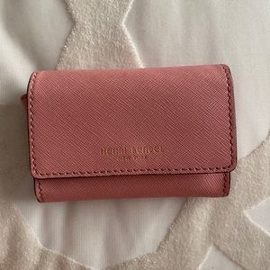 Henri Bendel Zipper Keychain Wallet